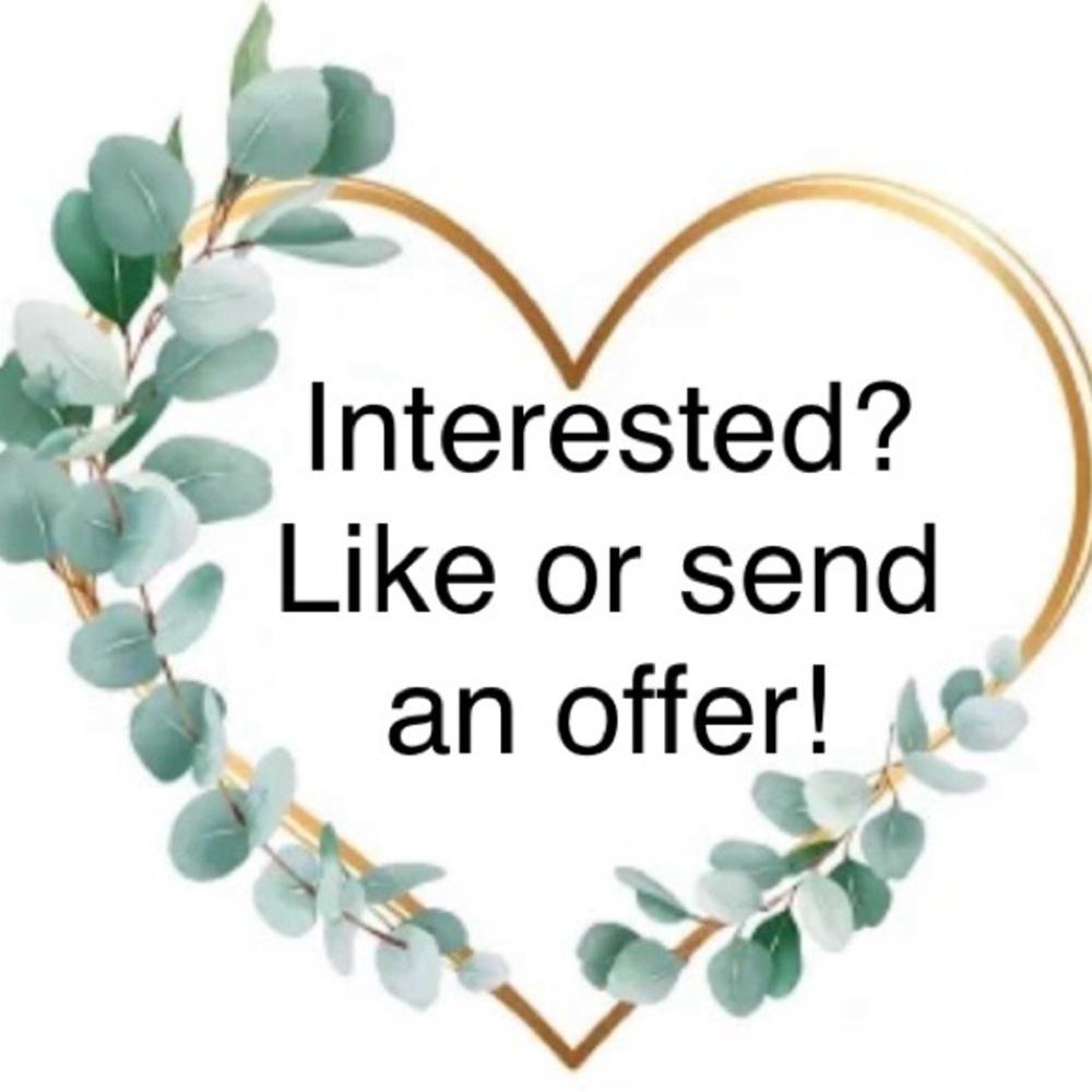 Interested in an item? “Like” it or send us an offer!